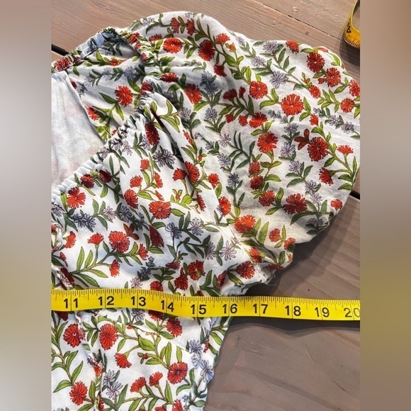 BANJANAN Artemis Dress Boundless Floral White Size XS - Picture 13 of 16